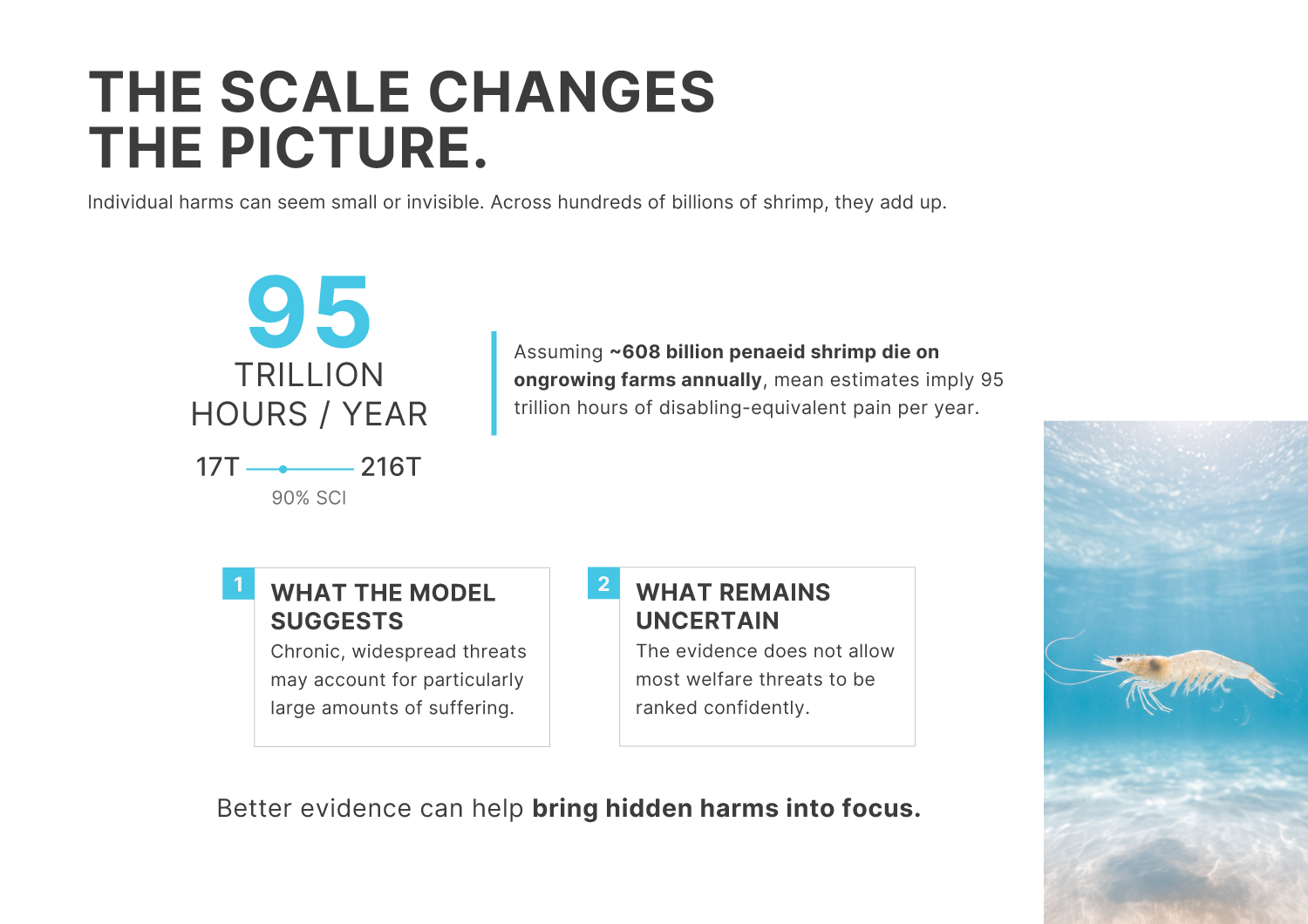 The scale changes the picture
